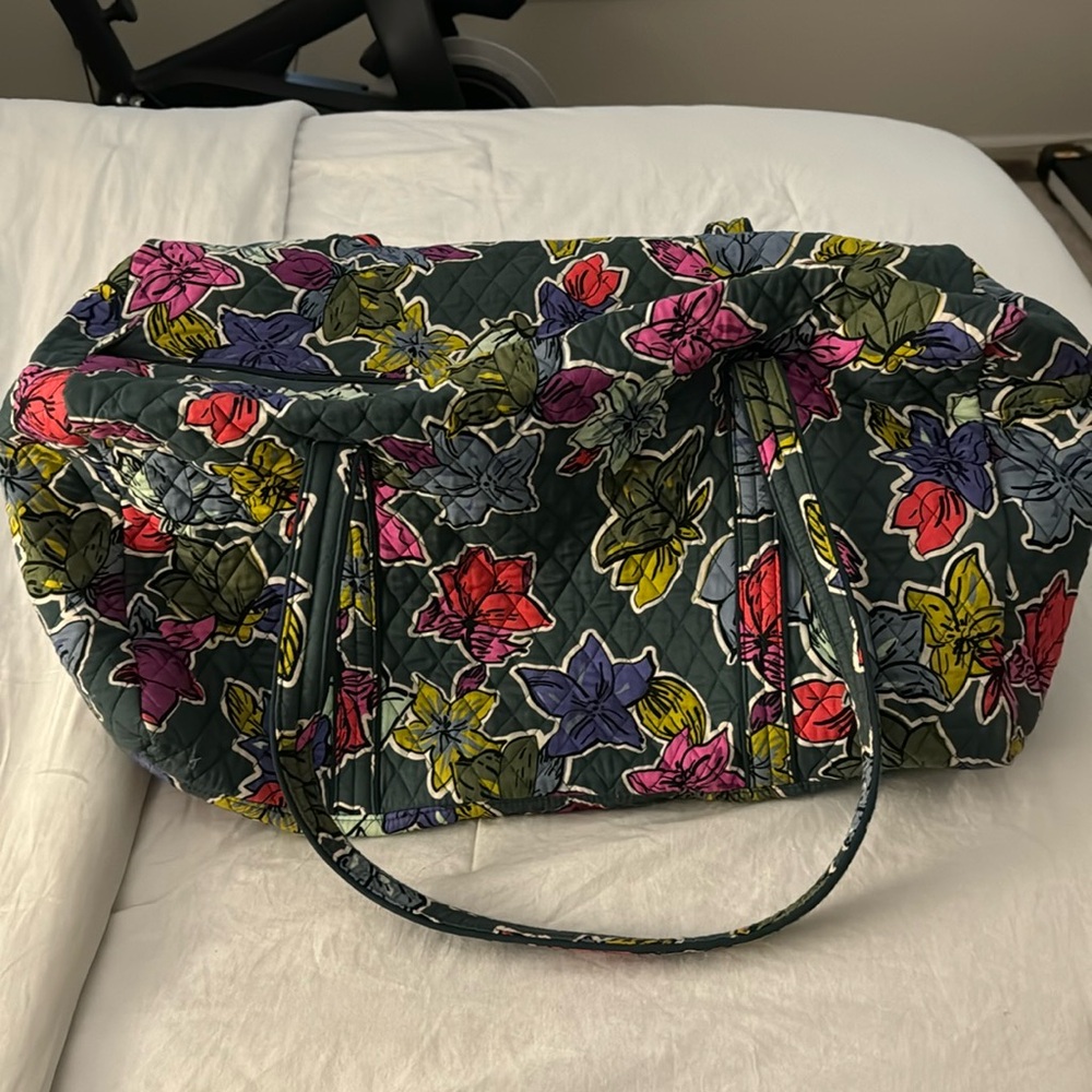 Large Vera Bradley Duffle Bag